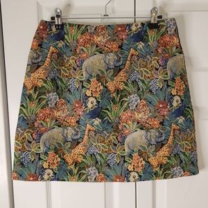 Louche / Boutique, Mini skirt, textured/print